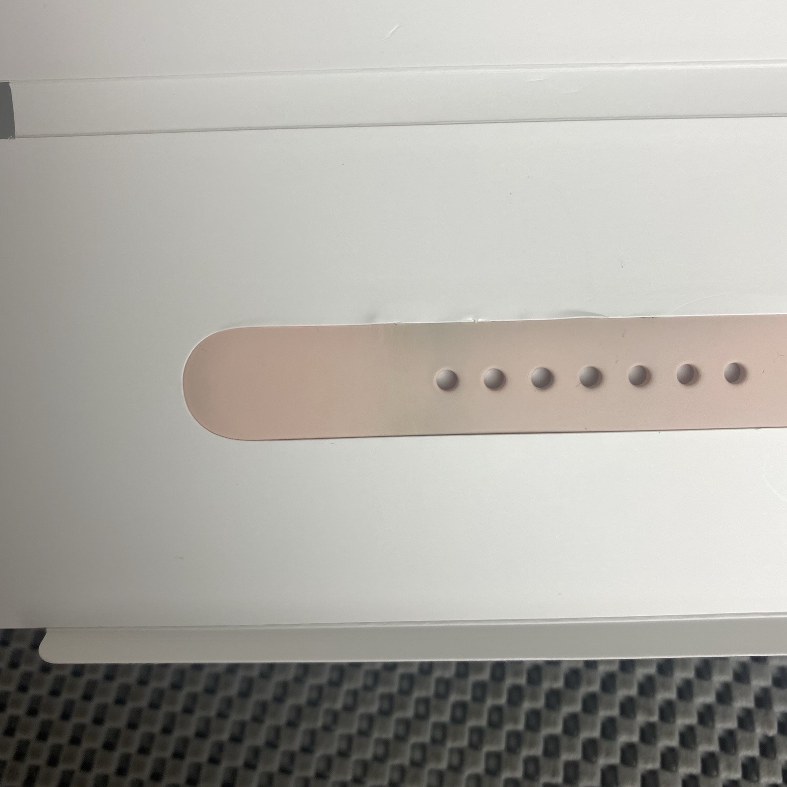 Apple Watch Series 6 40mm Gold Aluminum Case with Pink Sand Sport Band GPS