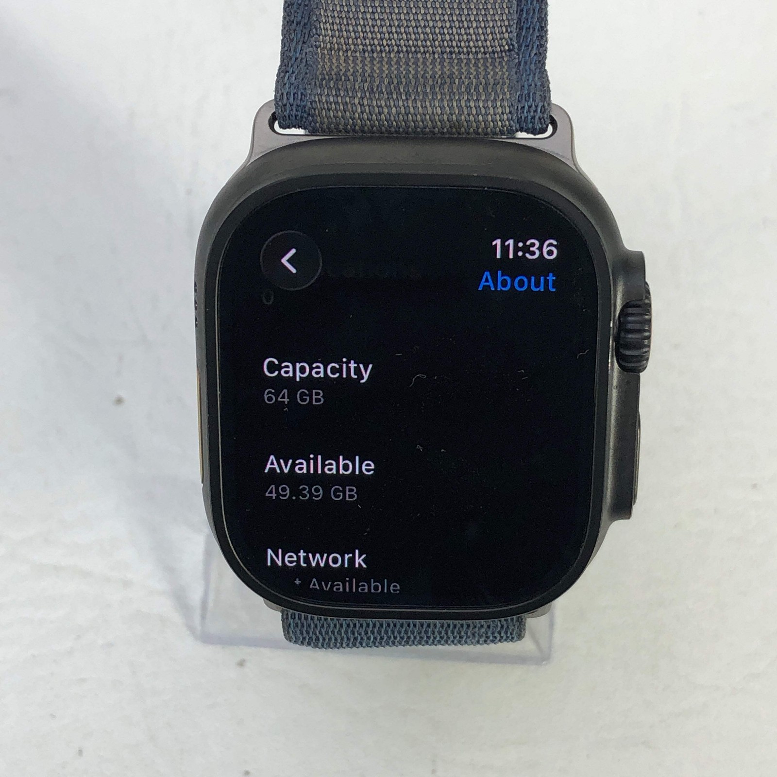 Unlocked Apple Watch Ultra 3 49MM Black Titanium Black Alpine Loop MF254LW/A