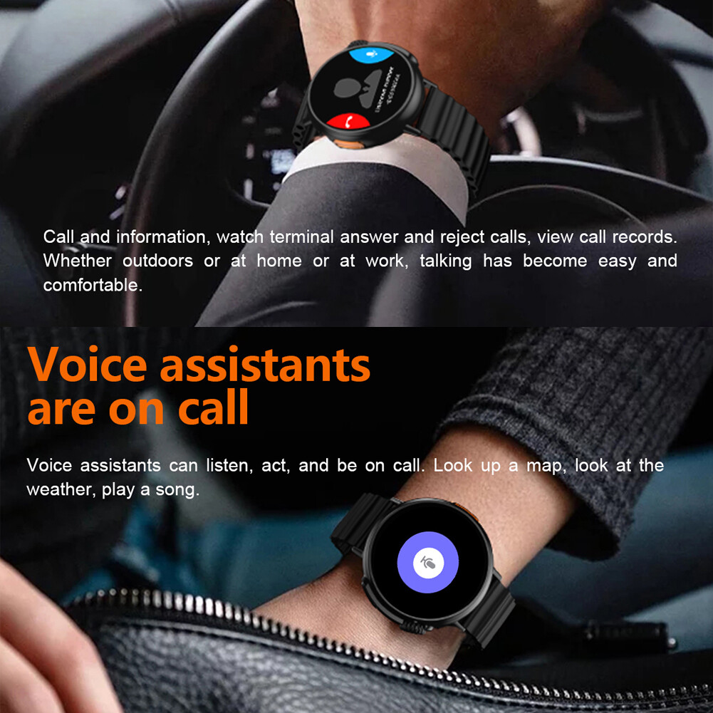 Luxury Smart Watch Business Men Women Wristwatch Fitness Tracker Sports Watch