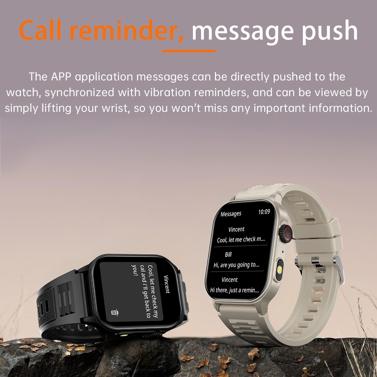Smart Watch Men Women Bluetooth Answer/Make Call Heart Rate Fitness Waterproof