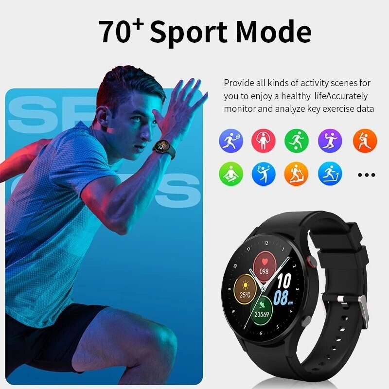 2023 Smart Watch touch Bluetooth Call Heart Rate Blood Pressure for Men Women