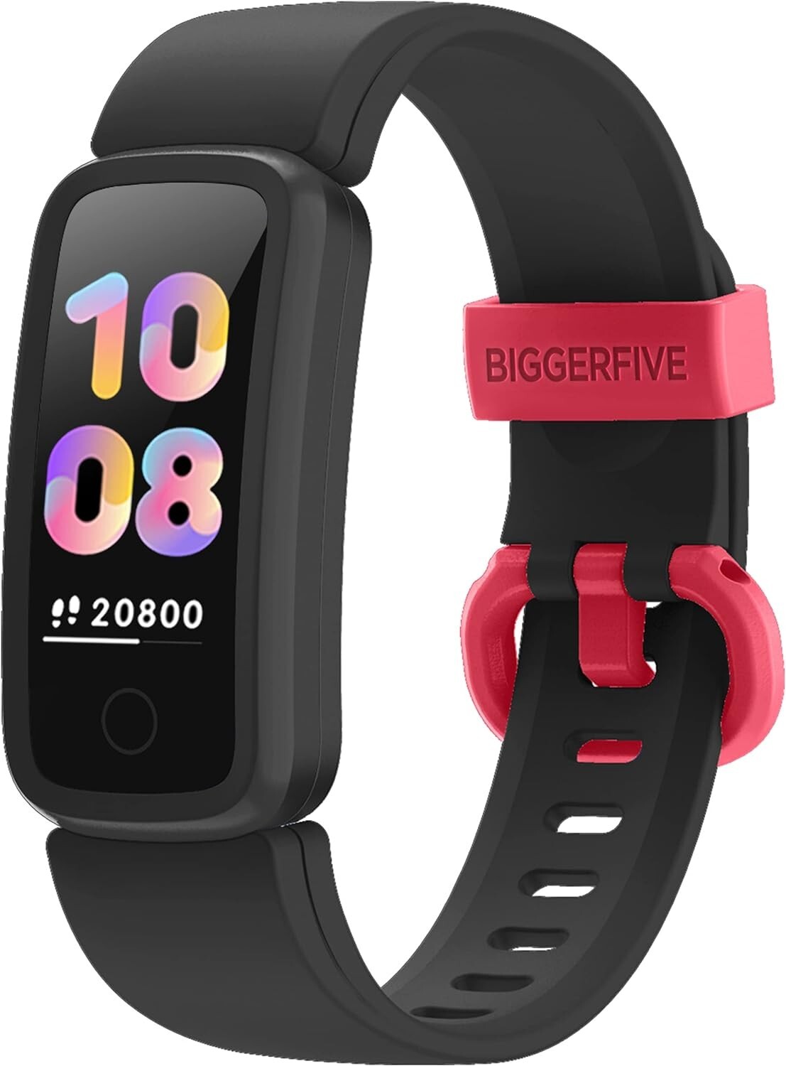 Durable Fitness Tracker – Pedometer – Heart Rate Sleep Monitor – 0.96″ Screen