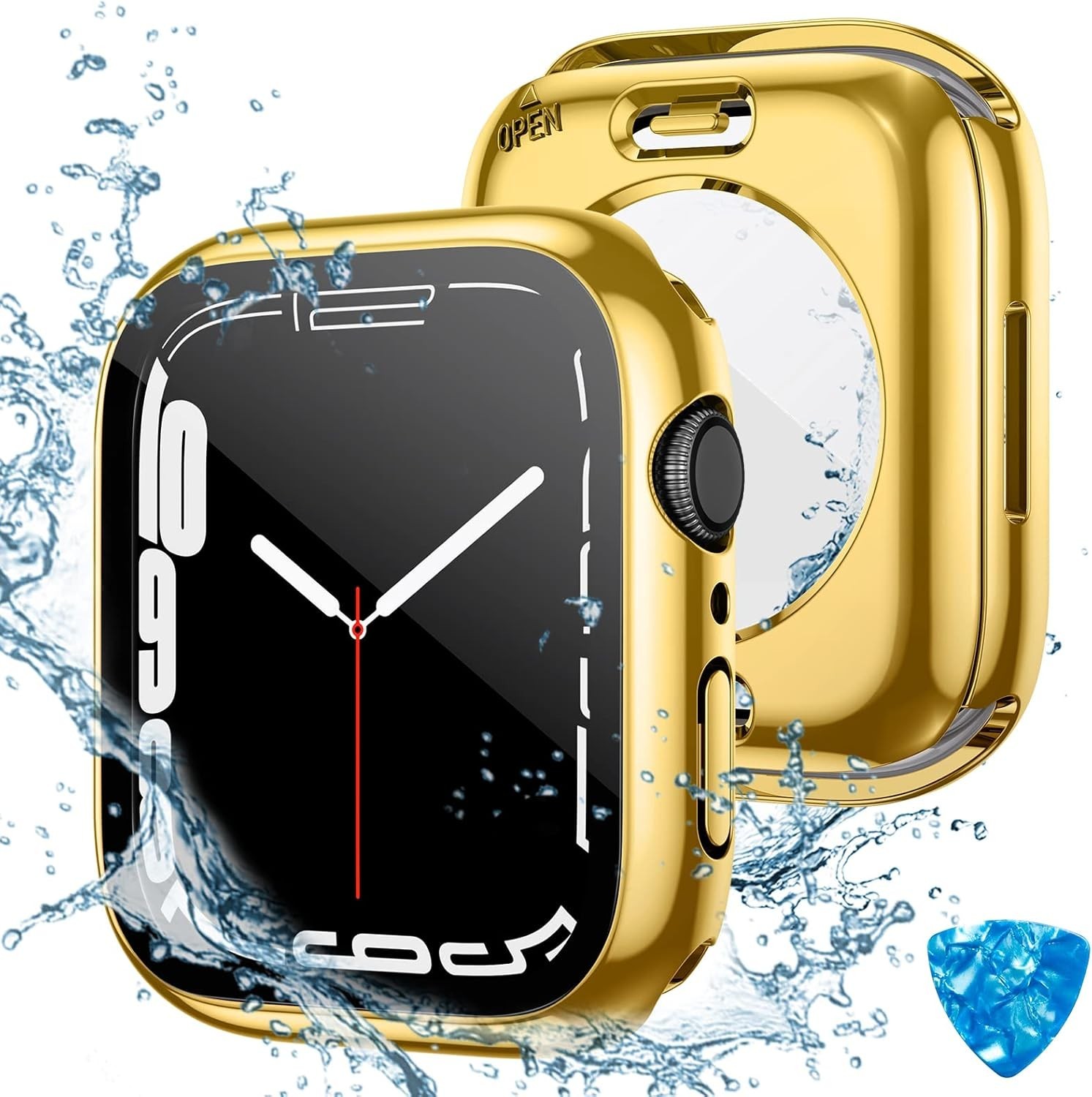 2 in 1 Waterproof Screen Protector Case for Apple Watch Series 11/10 42mm