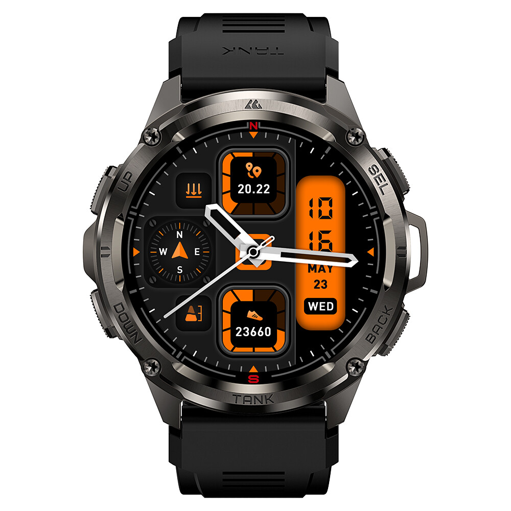 2024 AMAZTIM TANK T3 ULTRA Smart Watch GPS Smart Watch Men Smart Watches