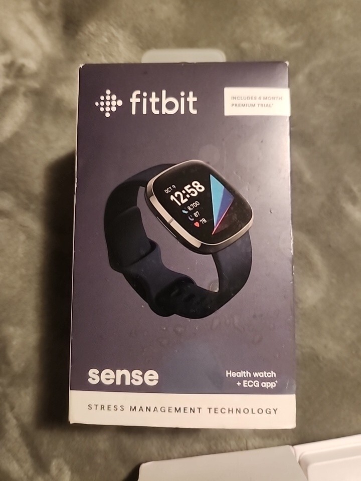 Fitbit Sense Health & Fitness Smartwatch- With 2 Chargers