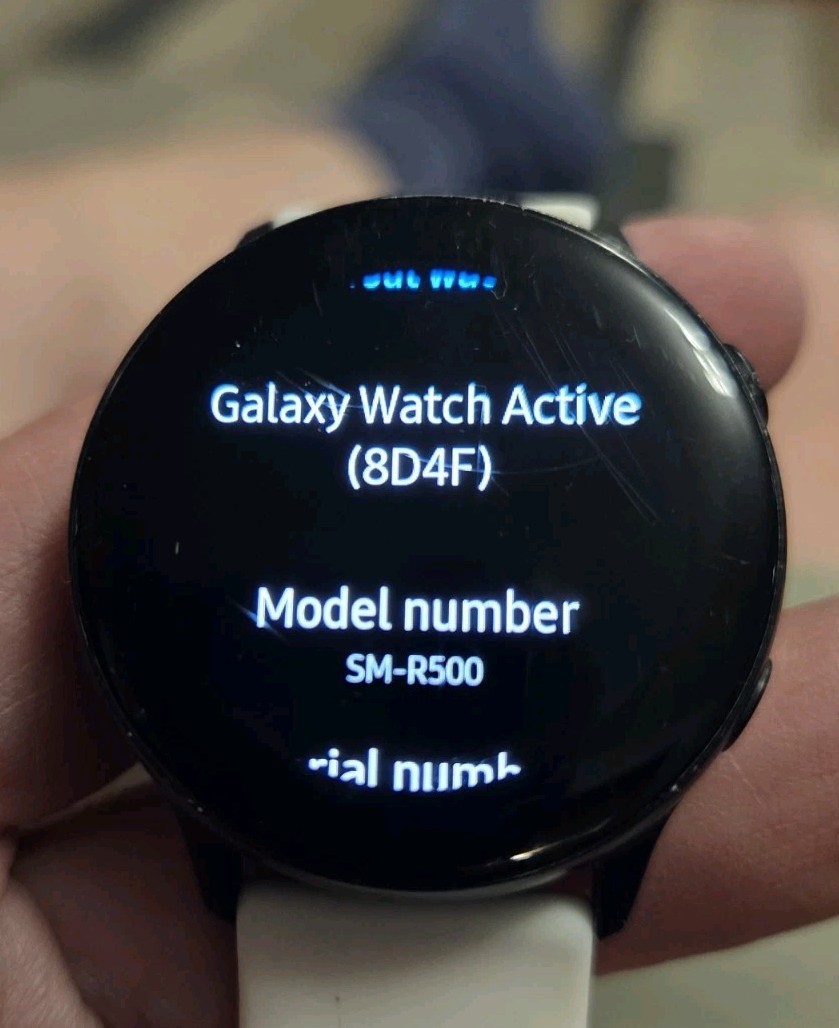 Samsung Galaxy Watch Active SM-R500 Smartwatch –