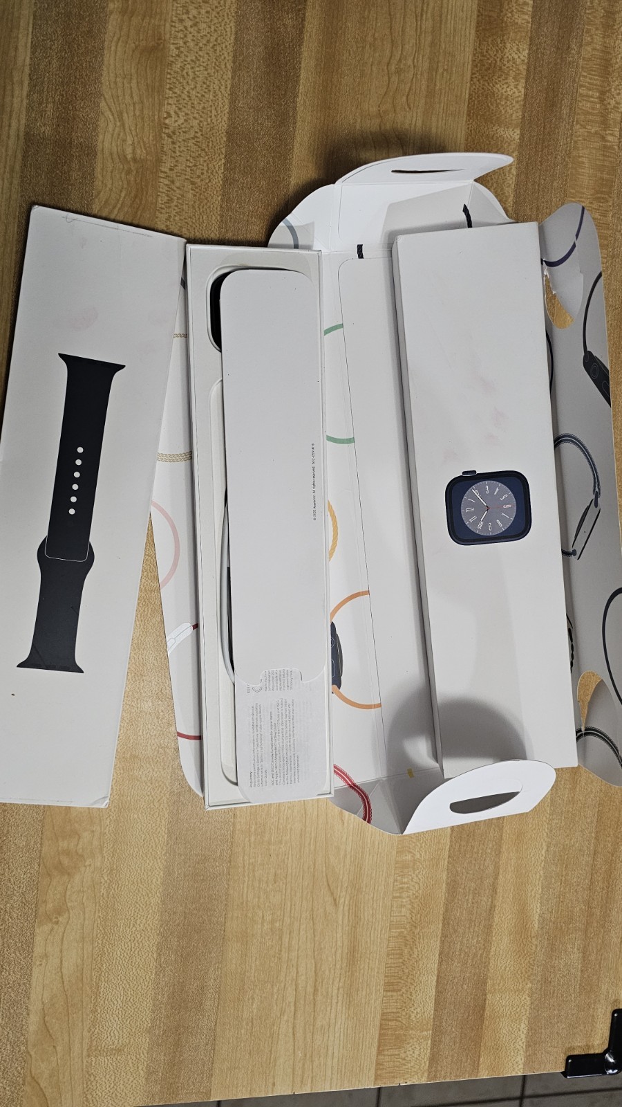 Apple Watch Series 8 GPS + Cellular 45mm Midnight Aluminum Case with Sport Band