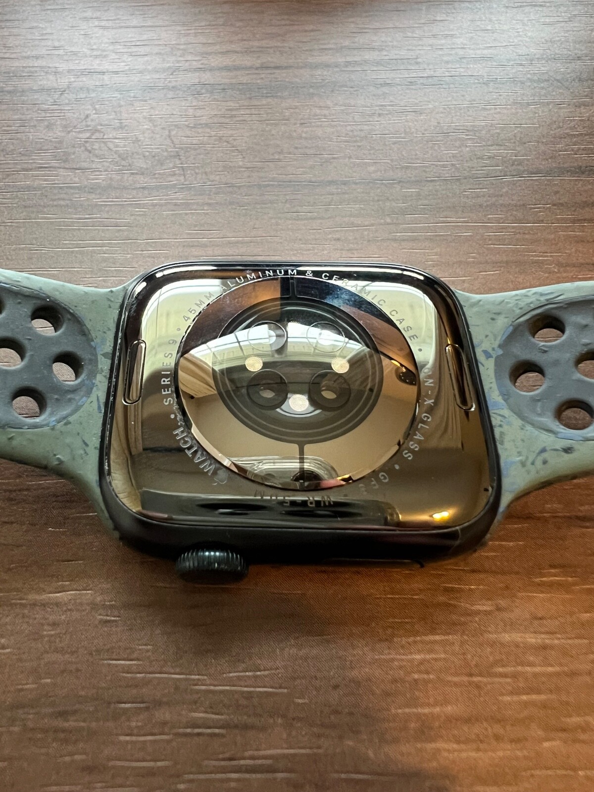 Apple Watch Series 9, 45mm Aluminum Case with Nike Sport Band
