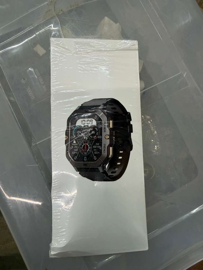 Military Smart Watch for Men’s Call Receive/Dial AI Tactical Fitness Tracker