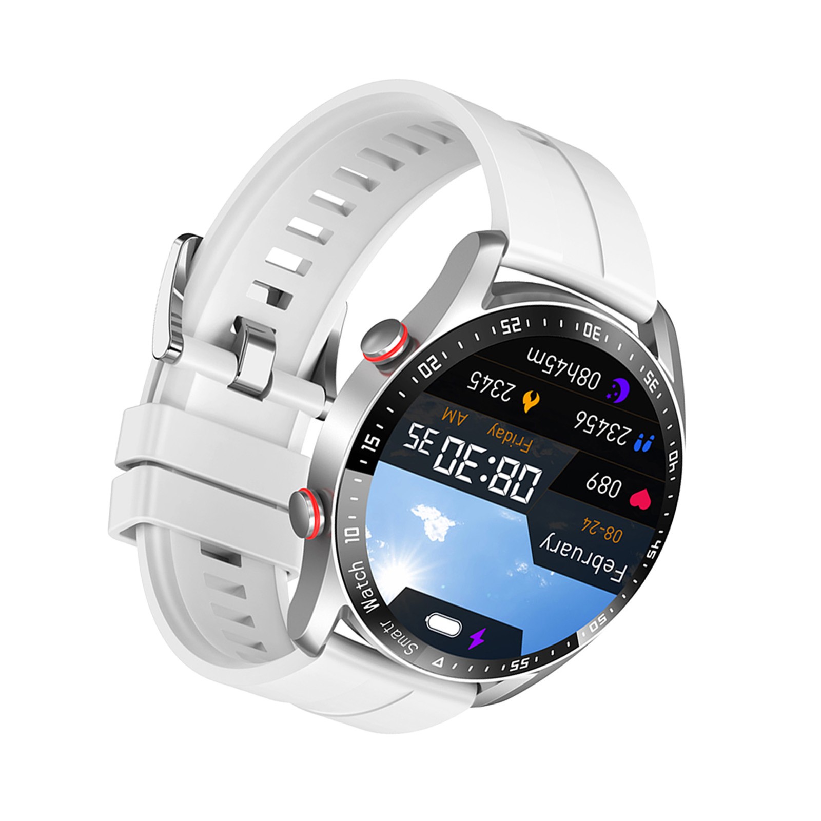 Smart Sports Watch With 1.52 Inch Screen BT Call Health Monitoring Multi-Sp LAZZ