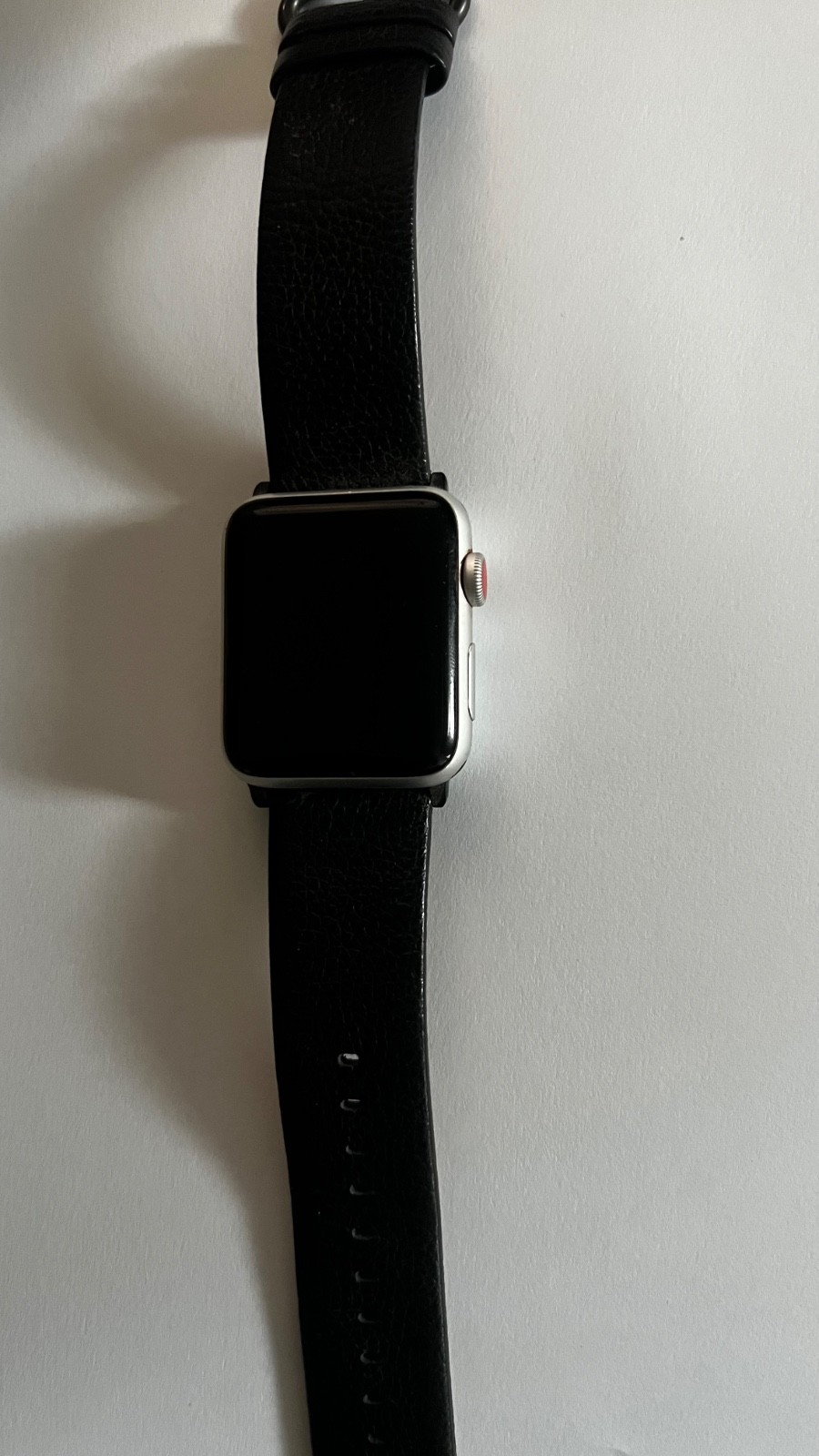 Apple MTF32LLA Watch Series 3gps 42 Mm Space Gray Aluminum With Black