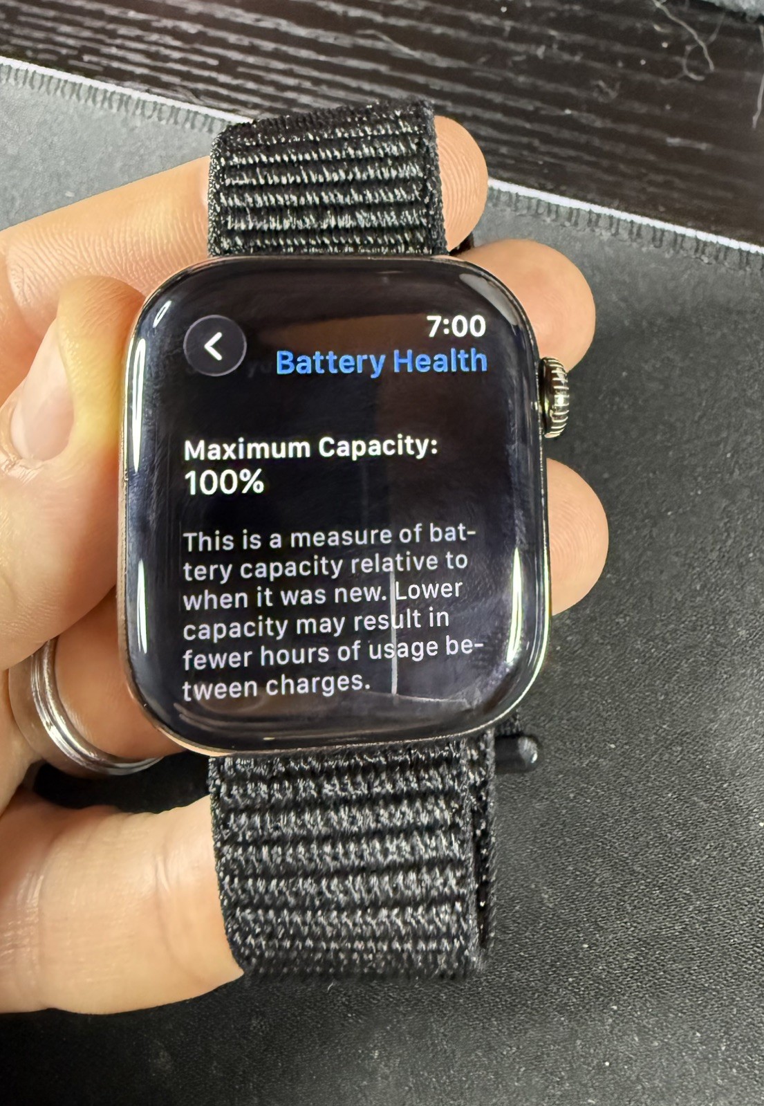Apple Watch S11 (GPS + LTE) 42MM Slate Titanium Case