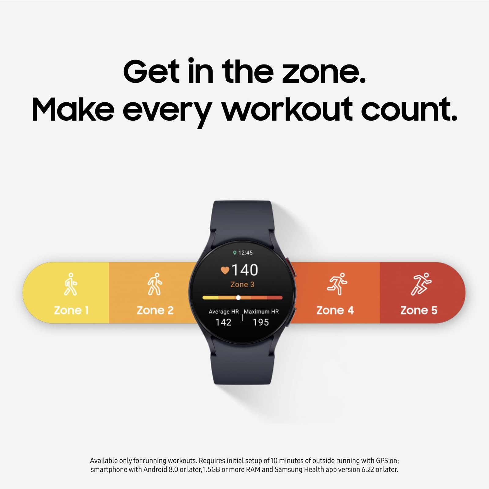 Samsung Galaxy Watch 6 44mm Bluetooth Smartwatch Fitness Tracker Heart Monitor