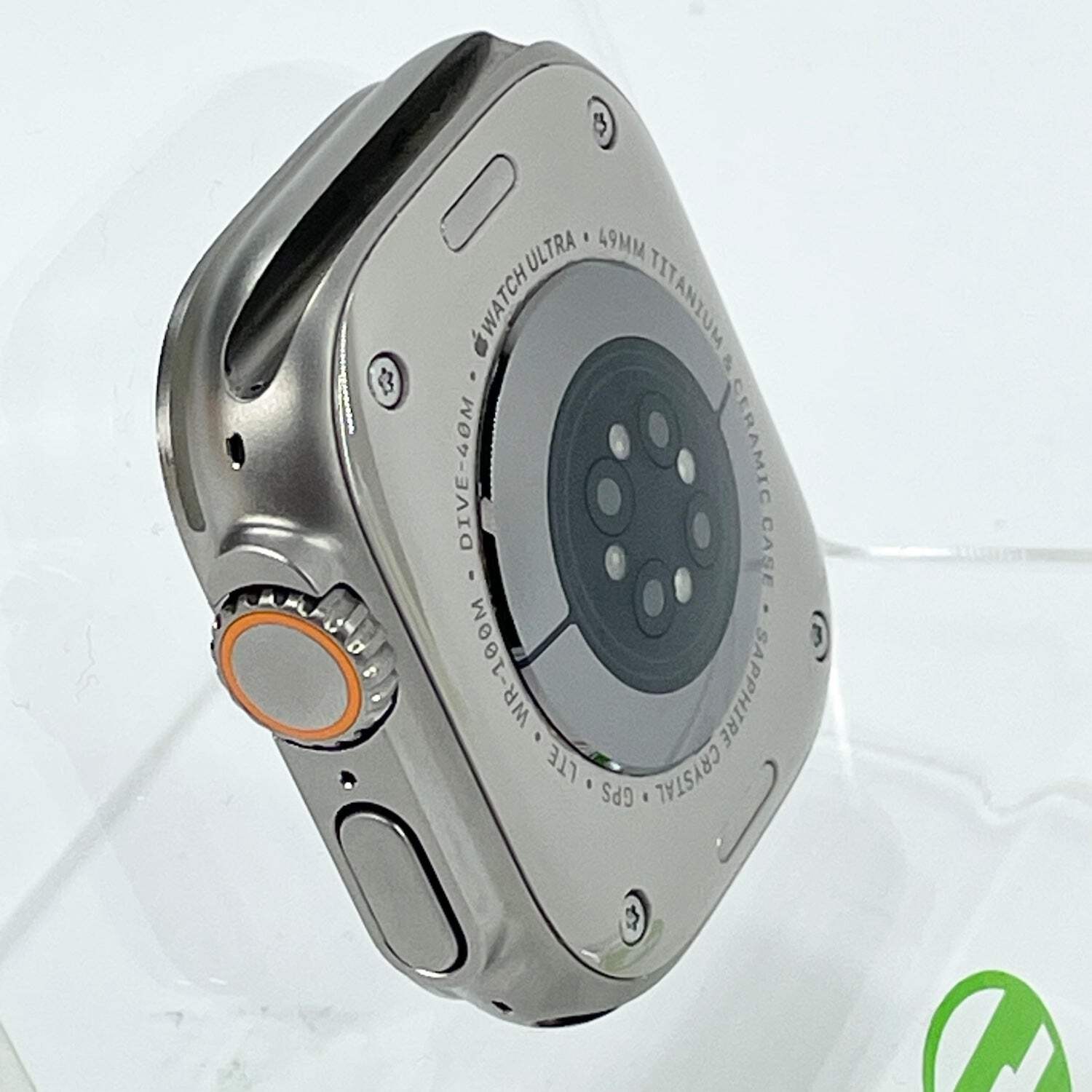 Unlocked Apple Watch Ultra 49MM Natural Titanium MQEX3LL/A Face Only
