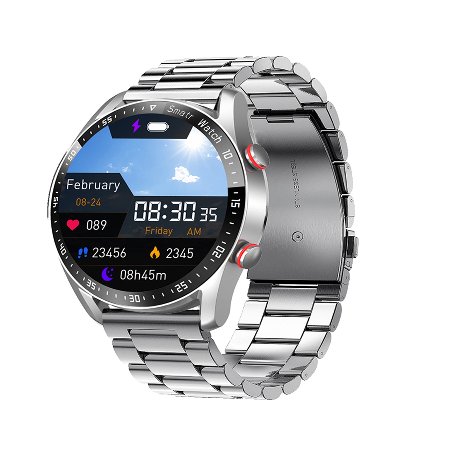 Smart Sport Watch With 1.52-inch HD Screen For BT Calling GCKO