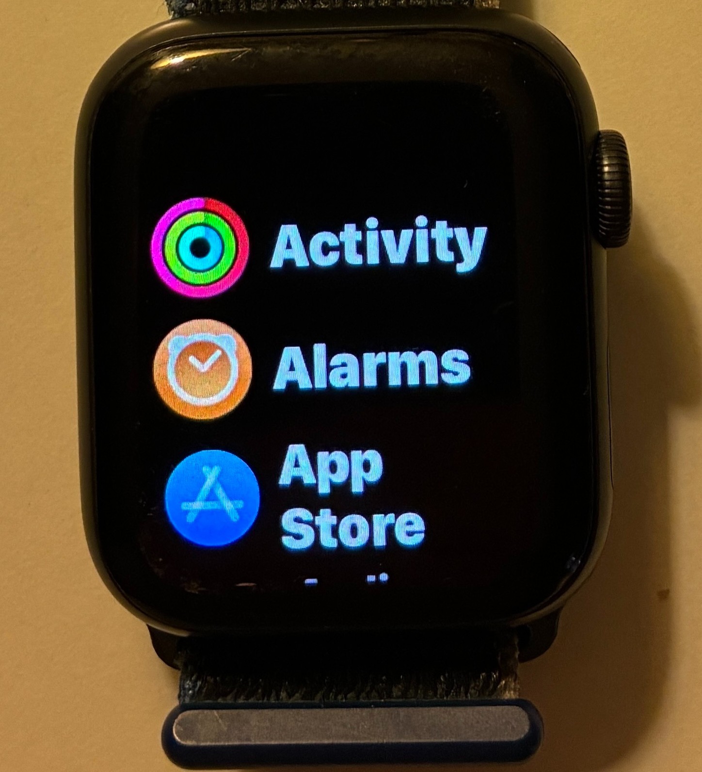 Apple Watch Series 6 40mm Black Aluminum Case with Sport Band (Med)