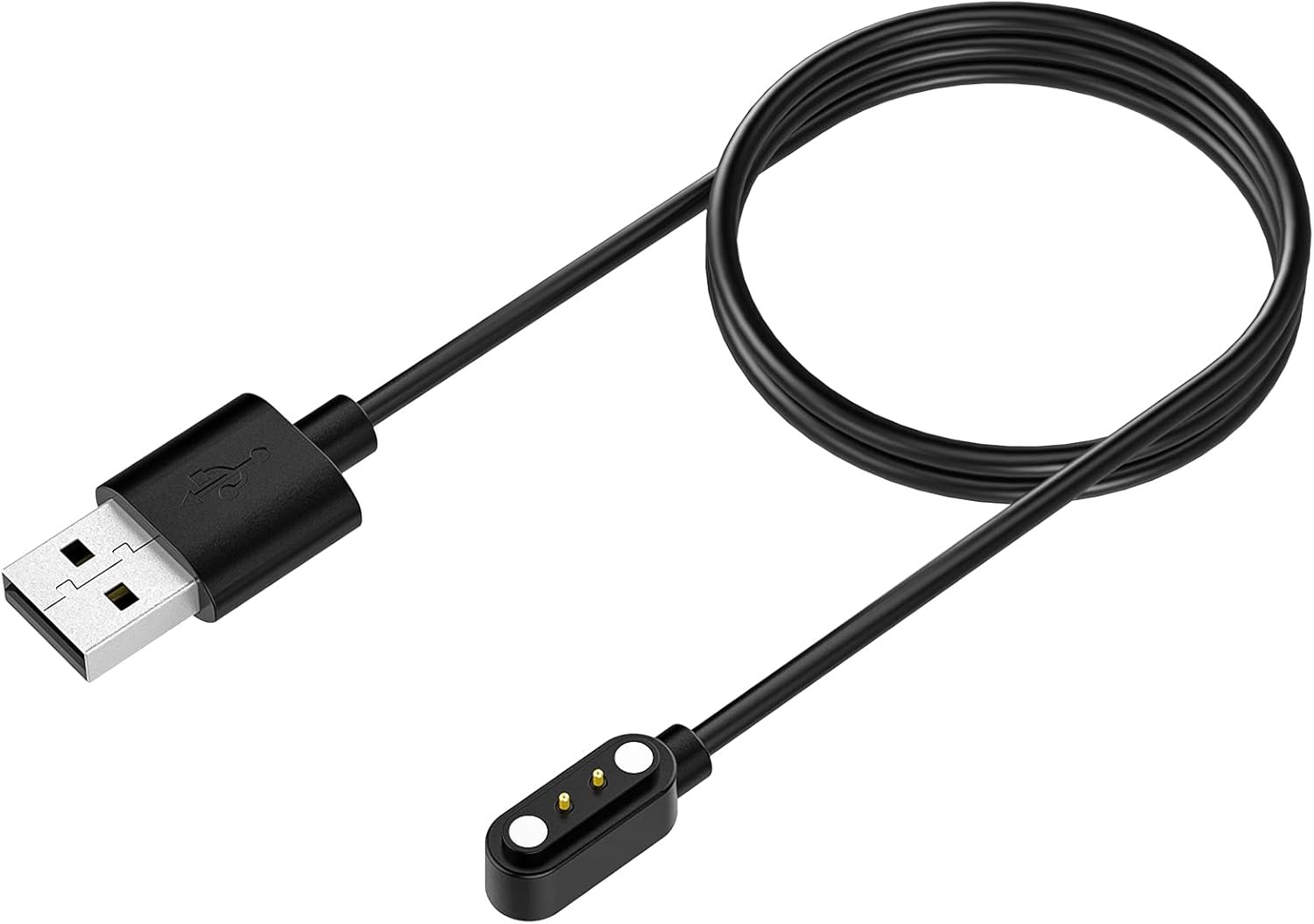 Smart Watch Charger Compatible with YAMAY Letsfit VeryFitPro, Magnetic USB Cable