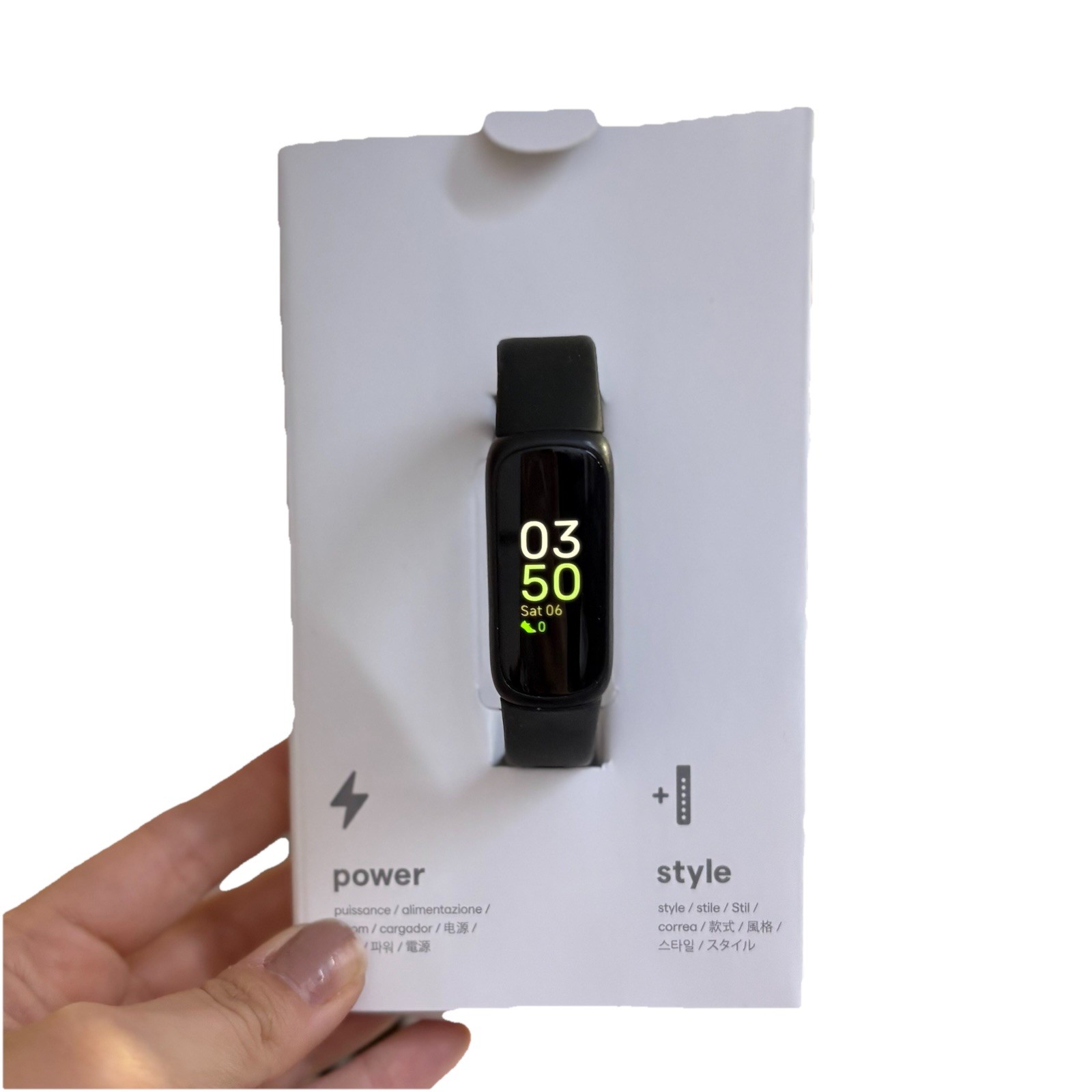 Fitbit Inspire 3 Fitness Activity Tracker Heart Rate Monitor in Midnight Zen