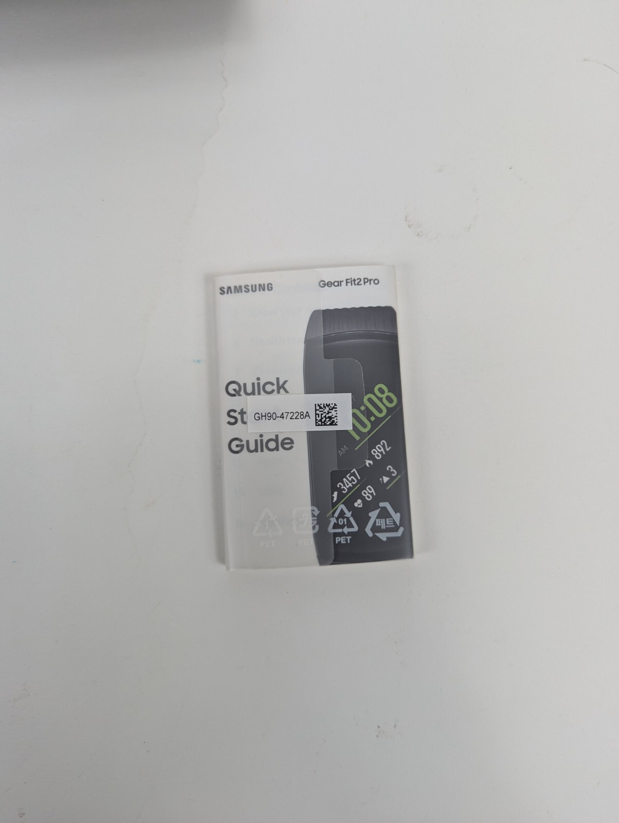 Samsung Gear Fit2 Pro SM-R365 Fitness Black Smartwatch Large – Parts Not Working
