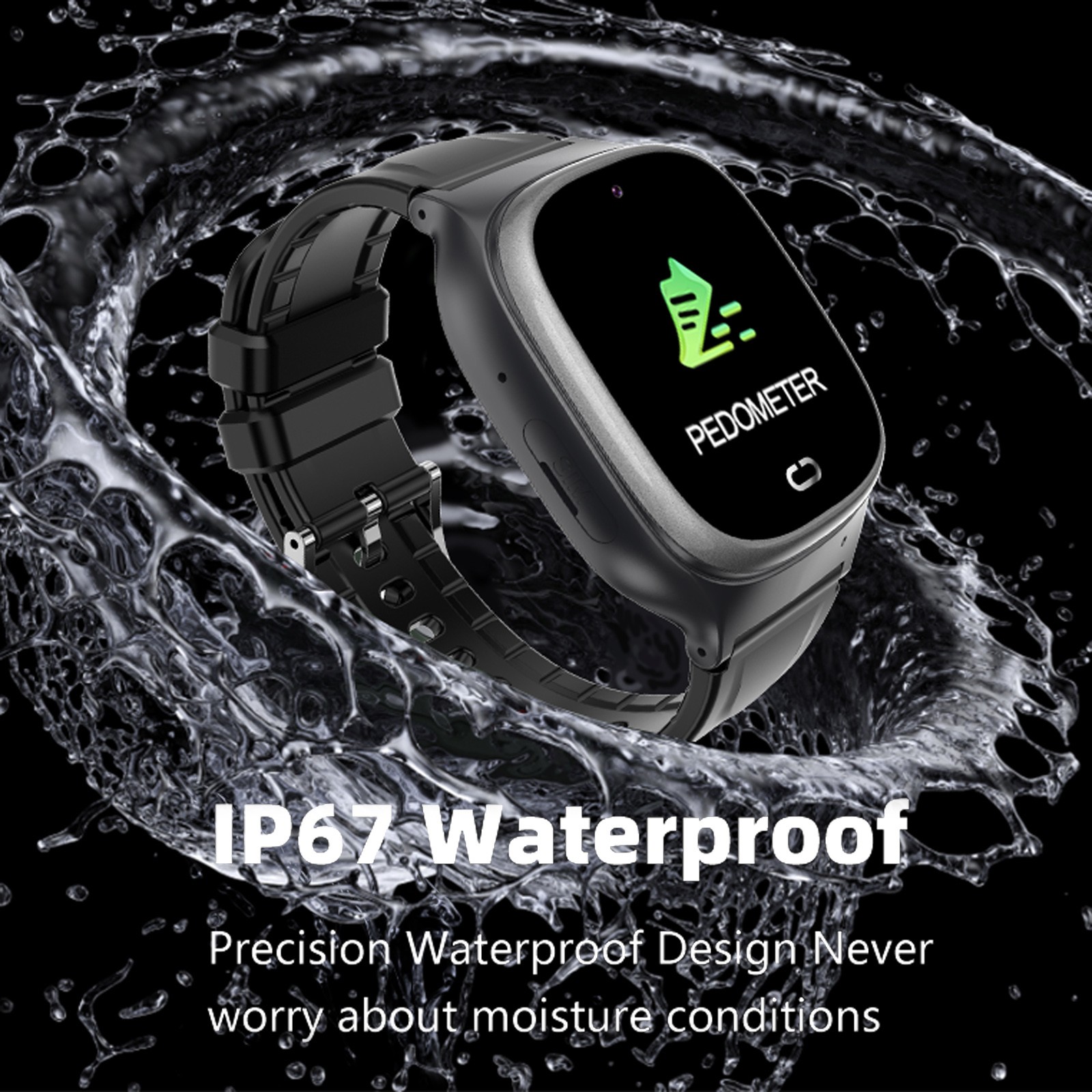 TD-45 2G Kids Smart Phone Watch Children Smartwatch SOS Call Voice Chat VWC ZIAD