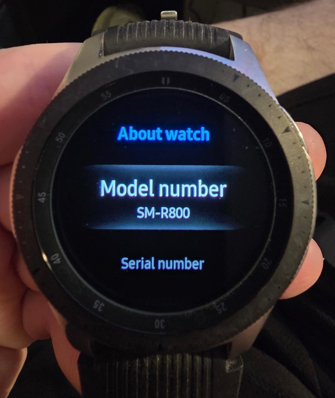 Samsung Galaxy Watch SM-R800 46mm Bluetooth Smartwatch Silver Black WIFI