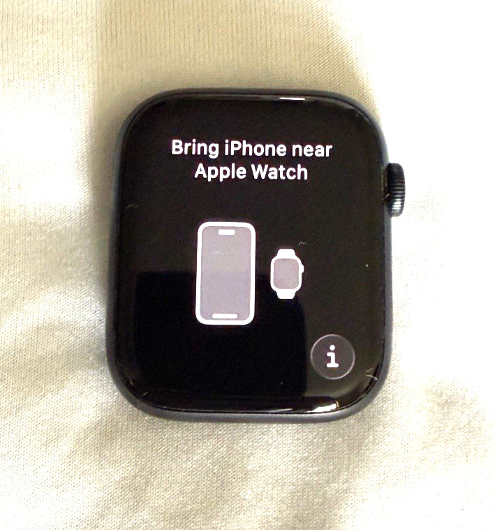 Apple Watch Series 8 45mm Midnight Aluminum Case with Sport Band, M/L (GPS)…