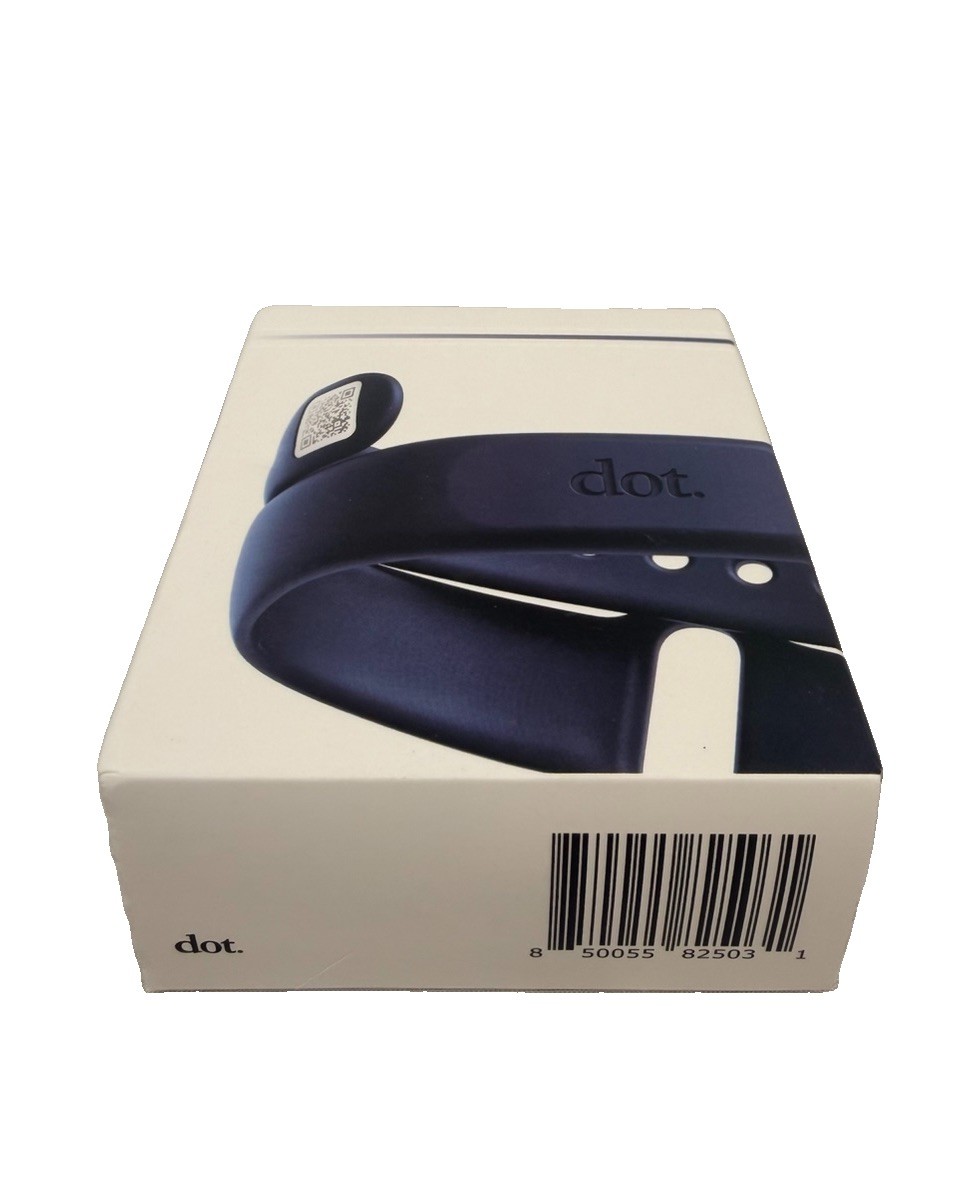 Dot Band 2.0 Networking Marketing Business Card Wrist Band | Blue | New Sealed