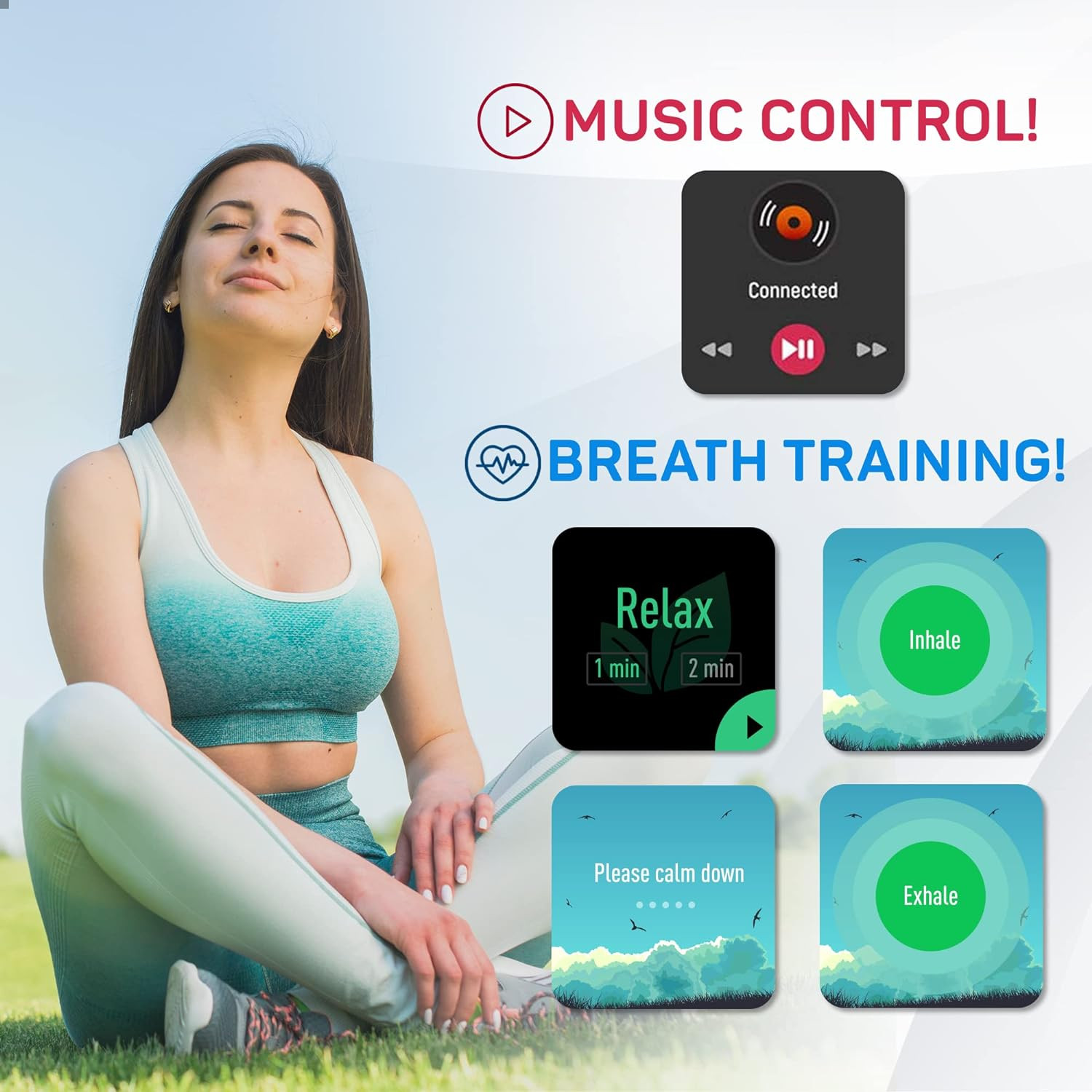 OCTANDRA Move Veryfitpro Smart Watch HR Heart Rate Sleep Monitor IP68 Waterproof