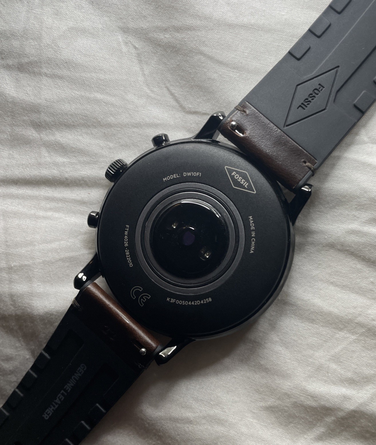 Fossil Smartwatch Carlyle HR 4258 Gen 5 Black/Brown – Open Box