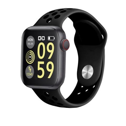 iTime ITE1002BLA ELITE Health and Fitness Body Temperature Smartwatch, Black