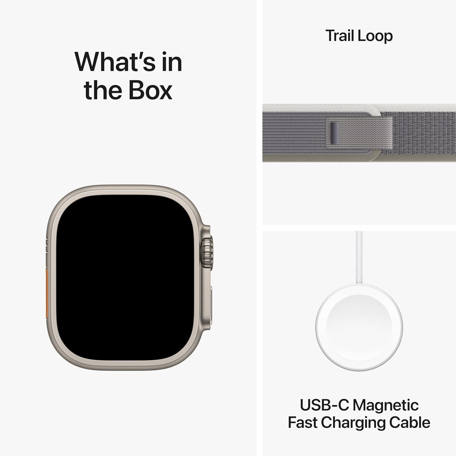 Apple Watch Ultra 2 49mm GPS + Cellular Green/Gray Trail Loop | MRF43LW/A
